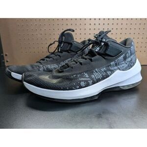 Nike Air Max Infuriate Mens 14 Black Grey White Athletic Shoes‎ Sneaker *Read*